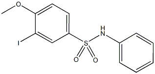 3-iodo-4-methoxy-N-phenylbenzenesulfonamide,791804-98-3,结构式