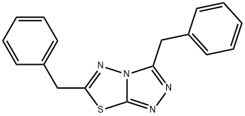 3,6-dibenzyl[1,2,4]triazolo[3,4-b][1,3,4]thiadiazole|