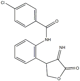 791825-05-3 4-chloro-N-[2-(4-imino-5-oxotetrahydro-3-furanyl)phenyl]benzamide