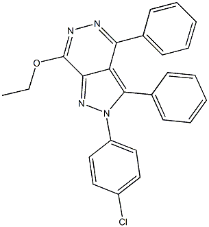 791825-49-5 2-(4-chlorophenyl)-3,4-diphenyl-2H-pyrazolo[3,4-d]pyridazin-7-yl ethyl ether