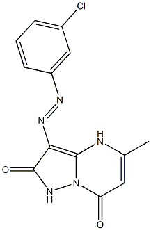 791826-25-0 3-[(3-chlorophenyl)diazenyl]-5-methylpyrazolo[1,5-a]pyrimidine-2,7(1H,4H)-dione