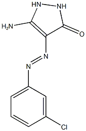 791826-64-7 5-amino-4-[(3-chlorophenyl)diazenyl]-1,2-dihydro-3H-pyrazol-3-one