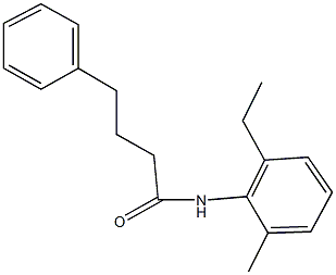 N-(2-ethyl-6-methylphenyl)-4-phenylbutanamide|