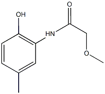 N-(2-hydroxy-5-methylphenyl)-2-methoxyacetamide Structure