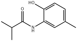 N-(2-hydroxy-5-methylphenyl)-2-methylpropanamide 结构式