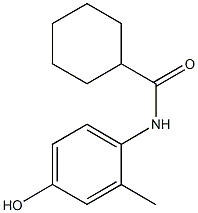 N-(4-hydroxy-2-methylphenyl)cyclohexanecarboxamide Structure