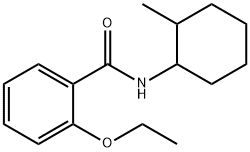 2-ethoxy-N-(2-methylcyclohexyl)benzamide,791840-93-2,结构式