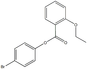 4-bromophenyl 2-ethoxybenzoate,791840-95-4,结构式