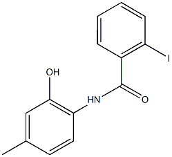 N-(2-hydroxy-4-methylphenyl)-2-iodobenzamide Structure