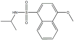 N-isopropyl-4-methoxy-1-naphthalenesulfonamide|