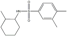 791844-78-5 3,4-dimethyl-N-(2-methylcyclohexyl)benzenesulfonamide