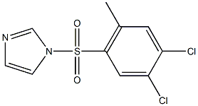 1-[(4,5-dichloro-2-methylphenyl)sulfonyl]-1H-imidazole Structure