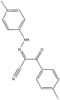 3-(4-methylphenyl)-2-[(4-methylphenyl)hydrazono]-3-oxopropanenitrile Structure