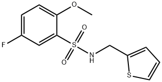 794548-11-1 5-fluoro-2-methoxy-N-(2-thienylmethyl)benzenesulfonamide