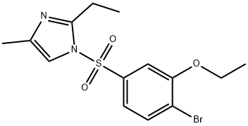 794548-18-8 2-bromo-5-[(2-ethyl-4-methyl-1H-imidazol-1-yl)sulfonyl]phenyl ethyl ether