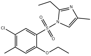 794548-20-2 4-chloro-2-[(2-ethyl-4-methyl-1H-imidazol-1-yl)sulfonyl]-5-methylphenyl ethyl ether