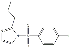 1-[(4-iodophenyl)sulfonyl]-2-propyl-1H-imidazole|