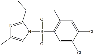 1-[(4,5-dichloro-2-methylphenyl)sulfonyl]-2-ethyl-4-methyl-1H-imidazole|