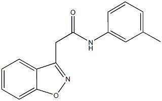 794549-32-9 2-(1,2-benzisoxazol-3-yl)-N-(3-methylphenyl)acetamide