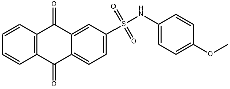 794552-25-3 N-(4-methoxyphenyl)-9,10-dioxo-9,10-dihydro-2-anthracenesulfonamide