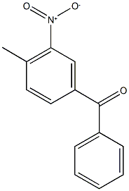 {3-nitro-4-methylphenyl}(phenyl)methanone Struktur