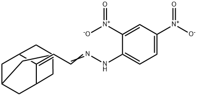tricyclo[3.3.1.1~3,7~]dec-2-ylideneacetaldehyde {2,4-dinitrophenyl}hydrazone|