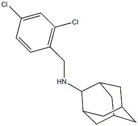 N-(2-adamantyl)-N-(2,4-dichlorobenzyl)amine Structure