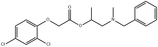 2-[benzyl(methyl)amino]-1-methylethyl (2,4-dichlorophenoxy)acetate|