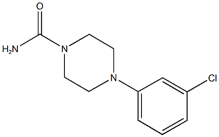 4-(3-chlorophenyl)-1-piperazinecarboxamide|