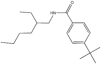 4-tert-butyl-N-(2-ethylhexyl)benzamide,79868-23-8,结构式