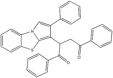 80089-92-5 1,4-diphenyl-2-(2-phenylpyrrolo[2,1-b][1,3]benzothiazol-3-yl)-1,4-butanedione