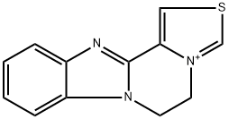 5,6-dihydro[1,3]thiazolo[4',3':3,4]pyrazino[1,2-a]benzimidazol-4-ium|