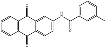 80549-09-3 N-(9,10-dioxo-9,10-dihydro-2-anthracenyl)-3-methylbenzamide