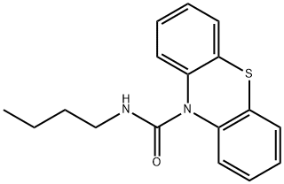 N-butyl-10H-phenothiazine-10-carboxamide Structure