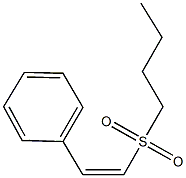 butyl 2-phenylvinyl sulfone|