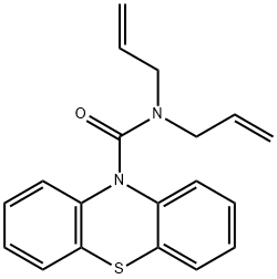 N,N-diallyl-10H-phenothiazine-10-carboxamide Structure