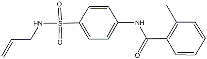 N-{4-[(allylamino)sulfonyl]phenyl}-2-methylbenzamide|