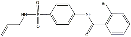 819064-82-9 N-{4-[(allylamino)sulfonyl]phenyl}-2-bromobenzamide