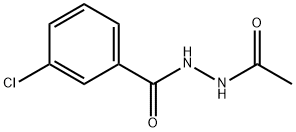 N'-acetyl-3-chlorobenzohydrazide Structure