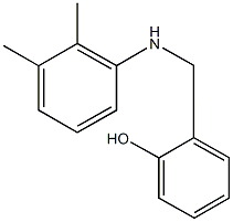 2-[(2,3-dimethylanilino)methyl]phenol Structure