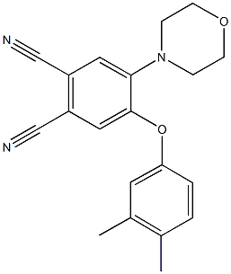 825602-55-9 4-(3,4-dimethylphenoxy)-5-(4-morpholinyl)phthalonitrile