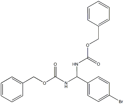 benzyl {[(benzyloxy)carbonyl]amino}(4-bromophenyl)methylcarbamate|