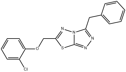 825604-41-9 3-benzyl-6-[(2-chlorophenoxy)methyl][1,2,4]triazolo[3,4-b][1,3,4]thiadiazole