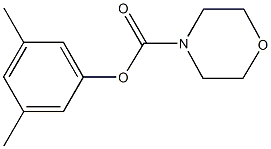 3,5-dimethylphenyl 4-morpholinecarboxylate,825608-26-2,结构式