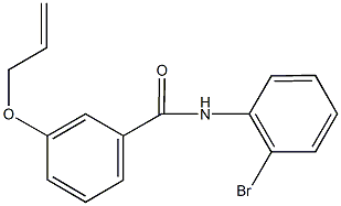 3-(allyloxy)-N-(2-bromophenyl)benzamide Structure