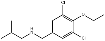N-(3,5-dichloro-4-ethoxybenzyl)-N-isobutylamine,834899-56-8,结构式
