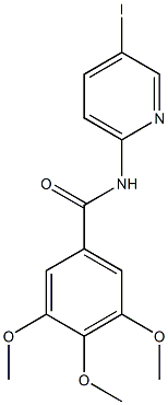 N-(5-iodo-2-pyridinyl)-3,4,5-trimethoxybenzamide,835895-98-2,结构式