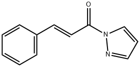 1-cinnamoyl-1H-pyrazole Structure