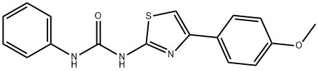 N-[4-(4-methoxyphenyl)-1,3-thiazol-2-yl]-N'-phenylurea Structure