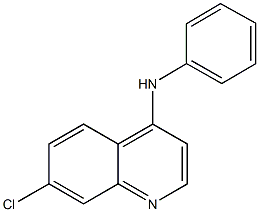 7-chloro-N-phenyl-4-quinolinamine,83674-18-4,结构式